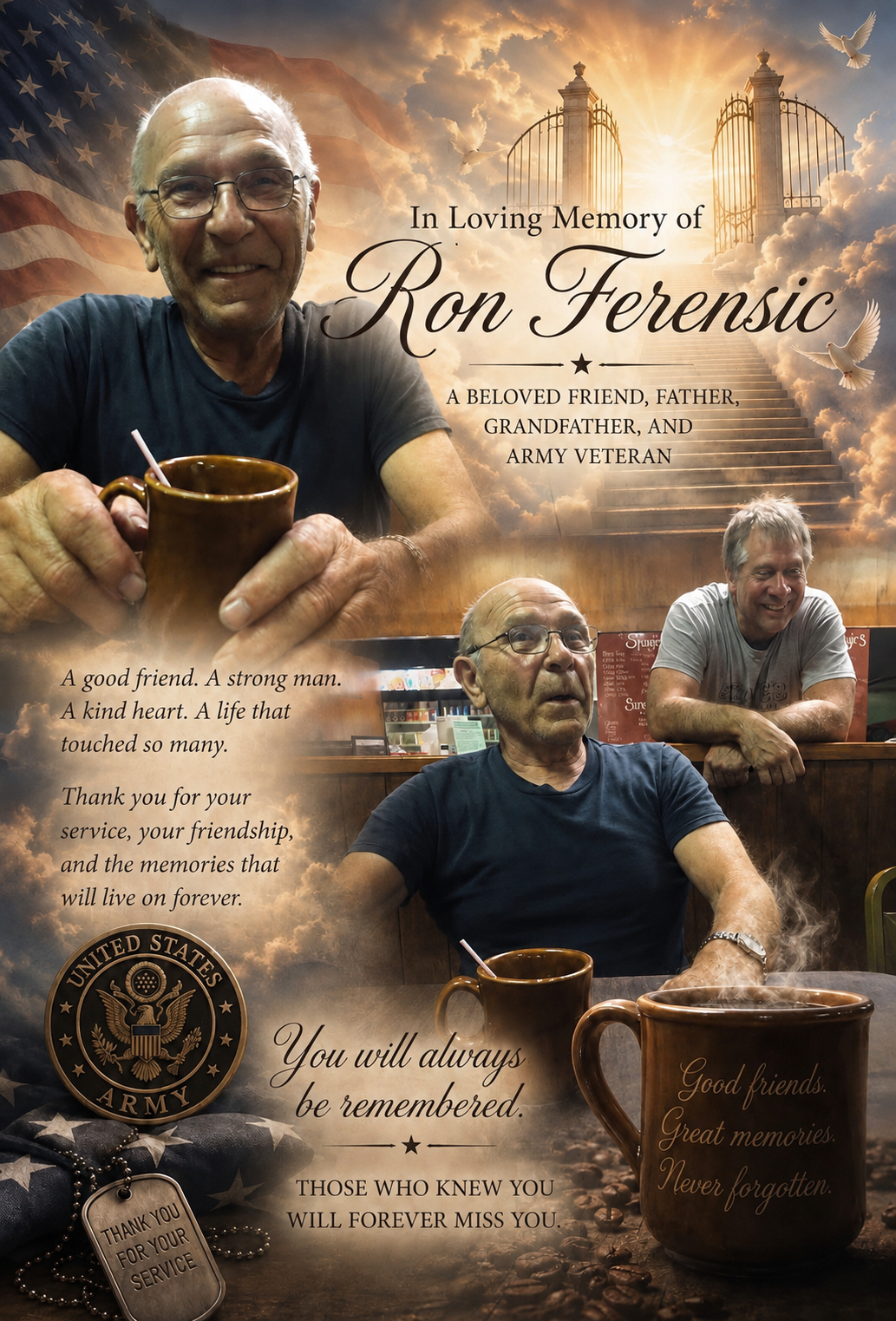 In loving memory of Ron Ferensic